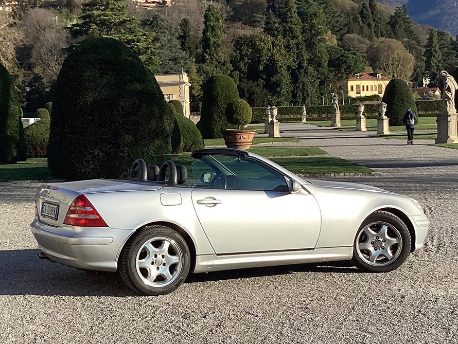 GUIDA UNA MERCEDES SLK SunLakeCabrio Como